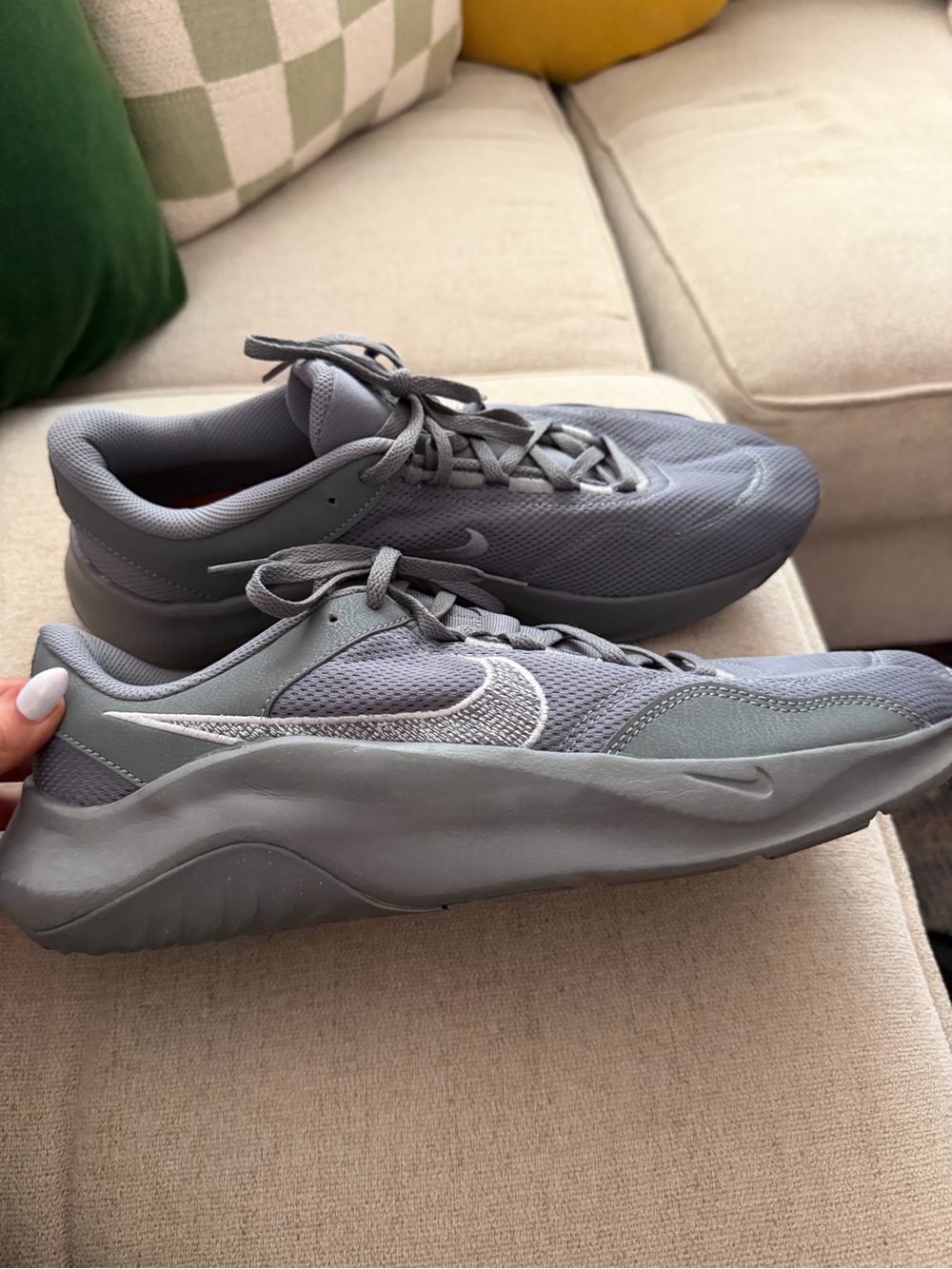 Nike Nike Legend Essential 3 Next Nature men's workout shoe sneakers gray 12